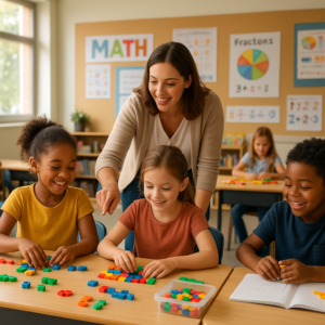 Quais são as duas dimensões fundamentais para ensinar matemática na educação infantil?